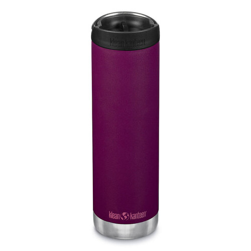 Klean Kanteen 20oz / 592ml TKWide Insulated Cafe Cap Bottle - Purple Potion