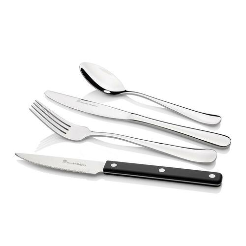 Stanley Rogers Hampstead 40 Piece Stainless Cutlery Set with Steak Knives 40pc