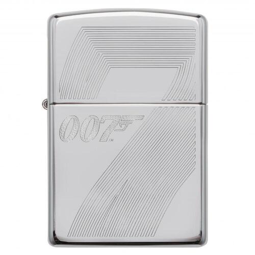 Zippo James Bond Design HP Lighter - Chrome