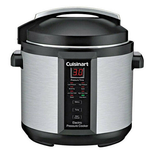 Cuisinart Pressure Cooker Plus 6 in 1 Electric Slow Cooker 6 Litre 