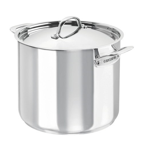 Chasseur Maison Stock Pot 26cm / 11.5L - Stainless Steel