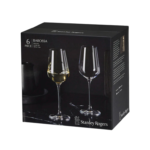 Stanley Rogers 407ml Barossa Riesling Wine Glass - Set of 6