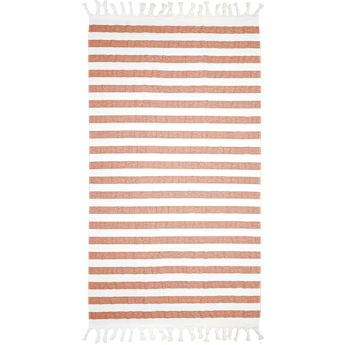 Bambury Newton Beach Towel  , Spice 90 x 170cm , Made in Turkey