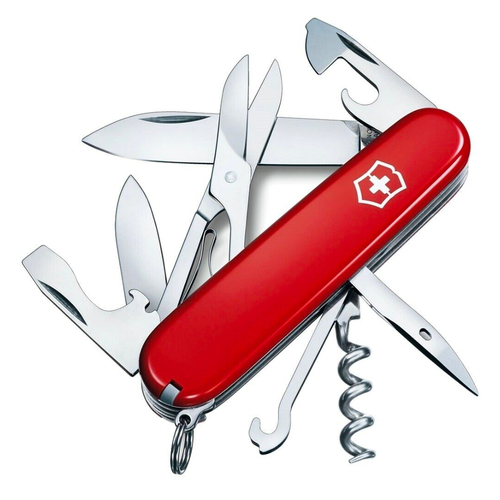 Victorinox Swiss Army Climber Knife Multi Tool - Red