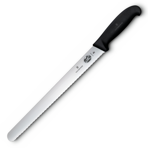 Victorinox Serrated Slicing Carving Knife 36cm - Fibrox Handle 5.4233.36