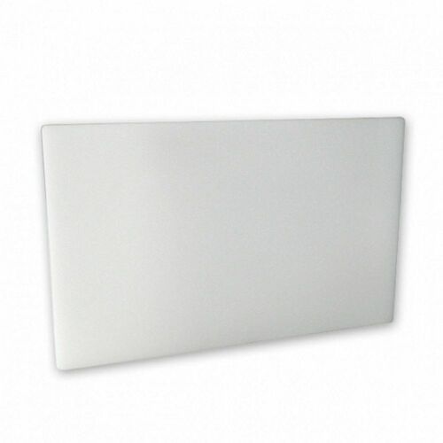 WHITE HACCP 40322 Polyethylene Cutting Chopping Reversible Board 450 x 610 x 13mm 