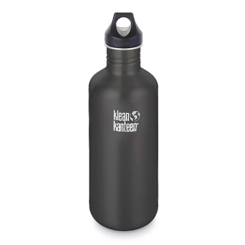 New Klean Kanteen Classic Shale Black 40oz / 1182ml  Water Bottle  