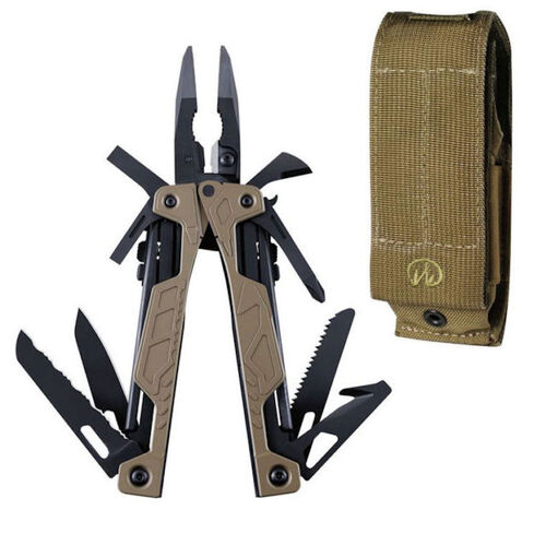 New Leatherman OHT COYOTE TAN One Handed Multi Tool Knife & Molle Sheath 