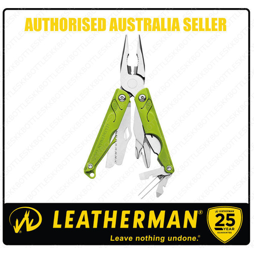 Leatherman LEAP Stainless Steel GREEN Multi Tool W/ Pliers Youth *AUTHAUSDEALER*