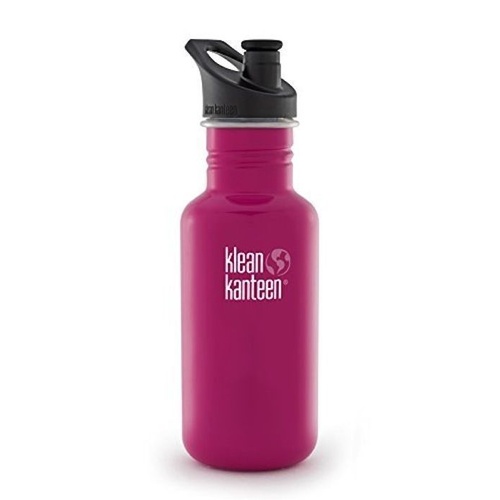 KLEAN KANTEEN THE ORIGINAL 532ML 18OZ BPA FREE WATER BOTTLE - DRAGON FRUIT PINK