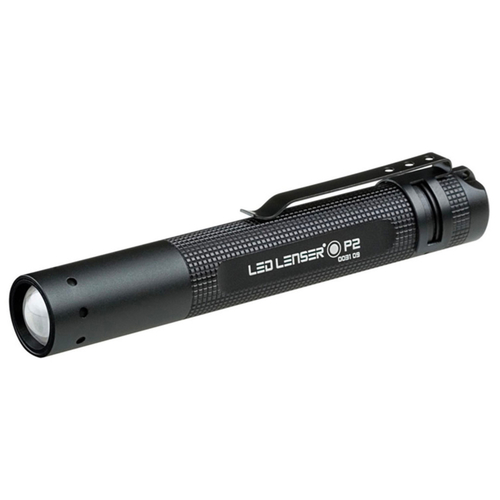 Led Lenser P2 Torch Flashlight - 16 Lumens 