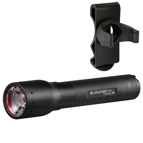 New LED LENSER P14 Torch Flashlight 800 Lumens & Intelligent Clip