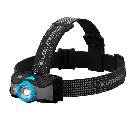 New Led Lenser MH7 600 Lumen Headlamp - Black & Blue  Head Torch 