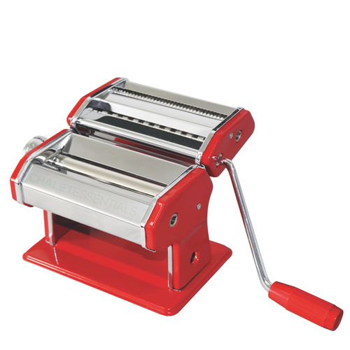 New AVANTI RED Stainless Steel 150mm Adjustable Pasta Making Machine 12300 Save!