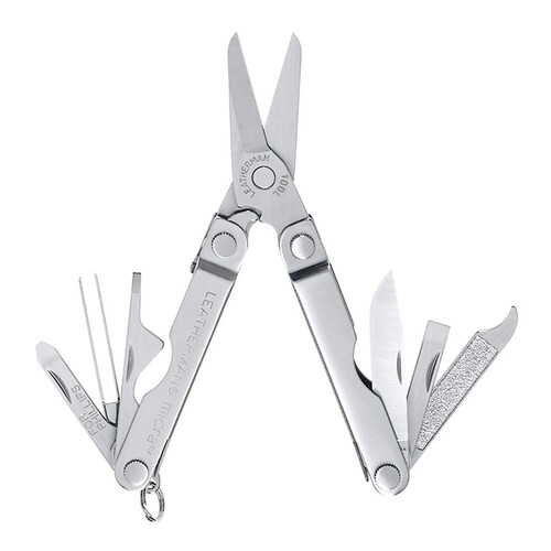 New Leatherman Micra STAINLESS Steel Multi Tool w/ Scissors Knife