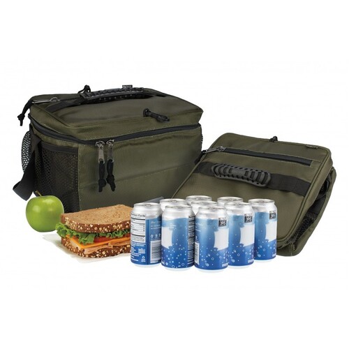 NEW PACKIT COOLER FREEZE & GO FREEZABLE 18 CAN COOLER BAG - OLIVE PACK IT USA 