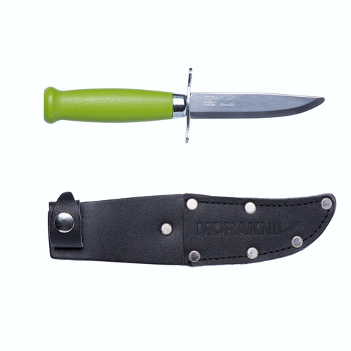 MORAKNIV Scout 39 GREEN Stainless Fixed Blade Outdoor Knife + Sheath 12022