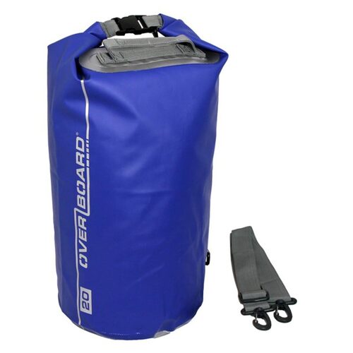 OVERBOARD Blue 20L Dry Tube Waterproof Bag Sailing Bag AOB1005B