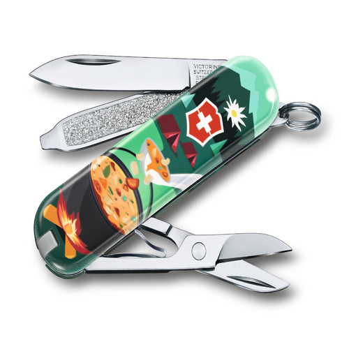 SWISS ARMY VICTORINOX 35446 CONTEST CLASSIC SWISS MOUNTAIN DINNER POCKET MULTITOOL 2019 LIMITED EDITION