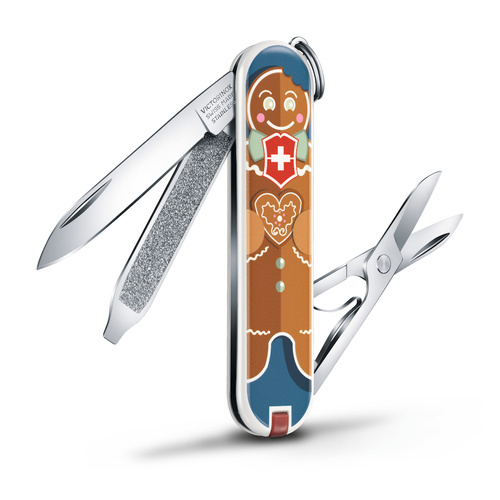 SWISS ARMY 35448 VICTORINOX GINGERBREAD LOVE CONTEST CLASSIC 2019 LIMITED EDITION MULTITOOL