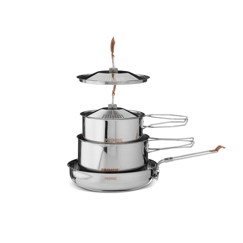 Primus CampFire Cookset Stainless Steel Set Small - WP738002
