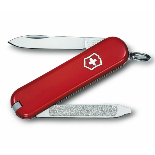 Victorinox Swiss Army Knife Classic Vintage Escort  - Red 6 Functions