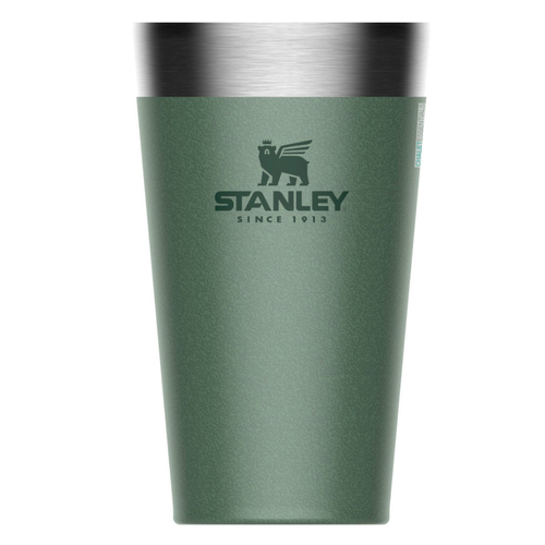 STANLEY ADVENTURE VACUUM INSULATED 470ML 16OZ GREEN STACKING BEER PINT