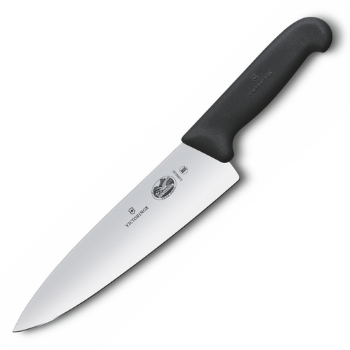 Victorinox 20cm Cooks Carving Knife Extra Wide Blade Fibrox Handle - 5.2063.20