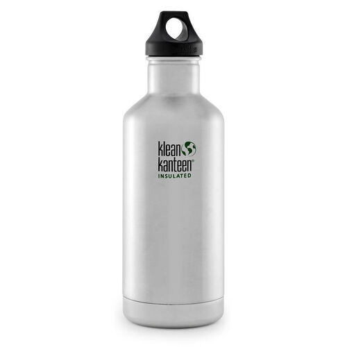 Klean Kanteen 32oz 946ml Insulated Stainless W/ Loop Cap Bottle