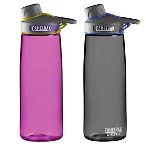 CAMELBAK CHUTE .75L 750ML BPA FREE SPILL PROOF WATER BOTTLE -6 COLOURS TO SELECT
