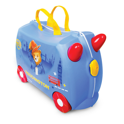TRUNKI Ride on Kids Suitcase Luggage Toy Box PADDINGTON BEAR