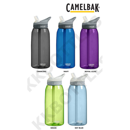 CAMELBAK EDDY 1L 1000ML BPA FREE SPILL PROOF WATER BOTTLE- 5 COLOURS TO SELECT