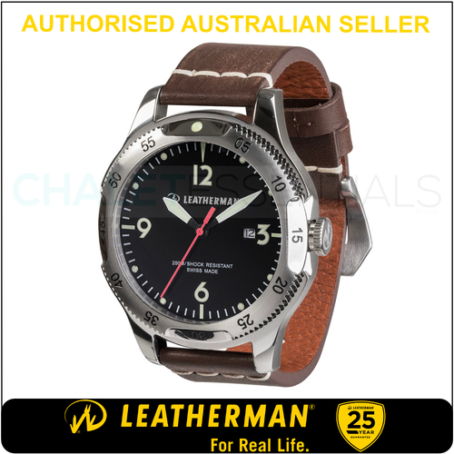 New Leatherman Limited Edition Watch Timepiece Stainless Silver *AUTH AUS DEALER*