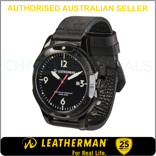 New Leatherman Limited Edition Watch Timepiece BLACK DLC *AUTH AUS DEALER*