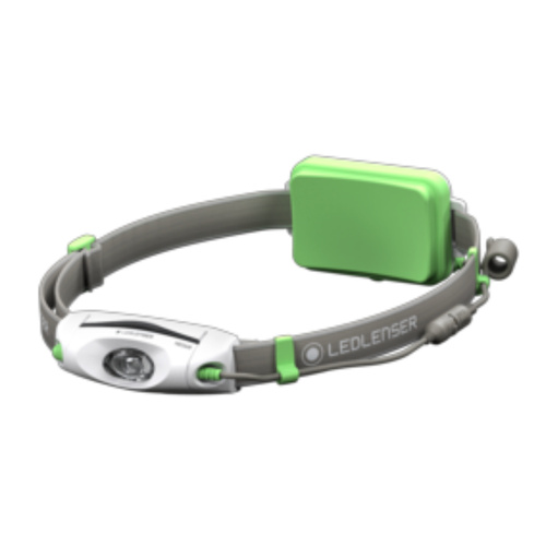 LED LENSER NEO6R Head Torch RECHARGEABLE Headlamp  - GREEN 240 Lumens