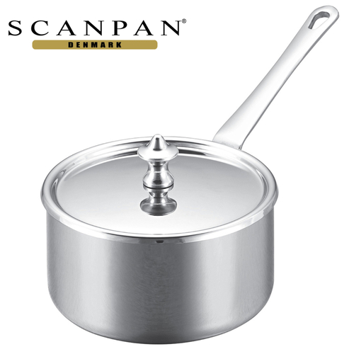 New Scanpan Maitre D 14cm / 0.9L Saucepan with Lid , Suits induction