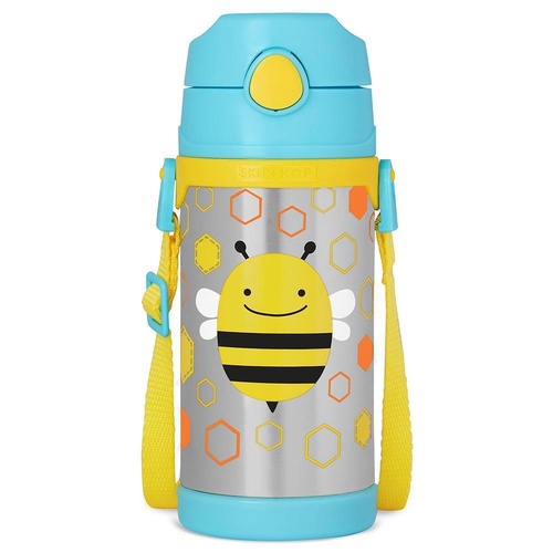 NEW SKIP HOP ZOO INSULATED STAINLESS STEEL BOTTLE - BEE