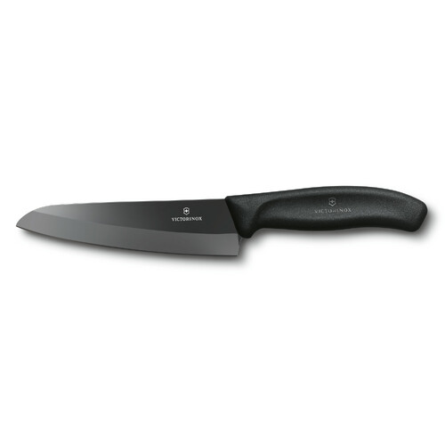 Victorinox Ceramic Utility Paring Knife 12cm Black , 7.2033.12G 