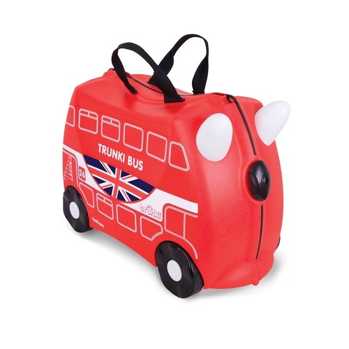 Trunki Ride on Kids Suitcase Luggage Toy Box , Boris Bus