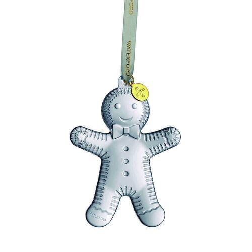 Waterford Christmas Crystal Ornaments , Gingerbread Man