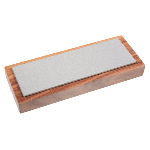 EZE LAP 2 X 6" BENCH STONE SHARPENER WOOD BASE , FINE 62F