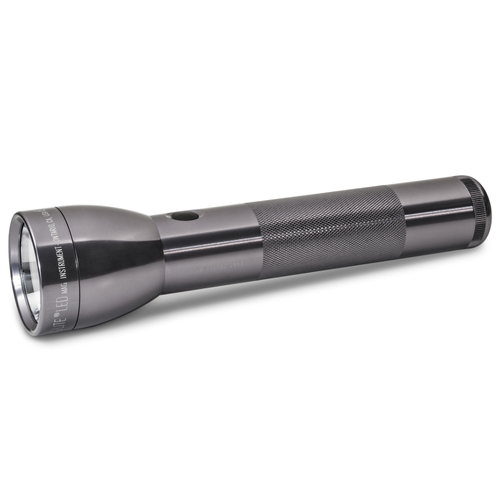 NEW MAGLITE 2D CELL GREY LED FLASHLIGHT ML300L MADE IN USA