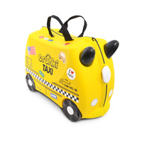 NEW TRUNKI RIDE ON SUITCASE TOY BOX CHILDREN KIDS LUGGAGE - TAXI TONY