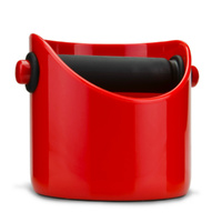 Grindenstein Coffee Knock Box Tamper Bin - Red