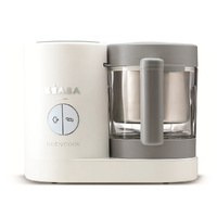 Beaba Babycook Neo Baby Food Processor - Steam Cook Blend - White / Grey