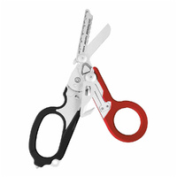Leatherman Raptor Rescue Emergency Response Folding Shears & Utility Holster - Red / Black