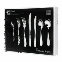 Stanley Rogers Noah 42pc Stainless Steel Cutlery Set 42 Piece