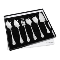 Stanley Rogers 6 Piece Stainless Steel Bolero 6pc Serving Set