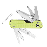 Leatherman Free T4 Multi-Tool Stainless Lunar - 12 Tools