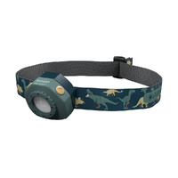 Led Lenser Kidled 4R Kids Rechargeable Head Torch Headlamp - Green